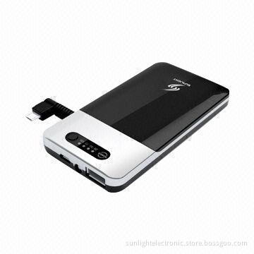 USB Battery/Travel Charger for iPhone, iPad, HTC, Samsung, 5V DC/1,000mA Maximum Output